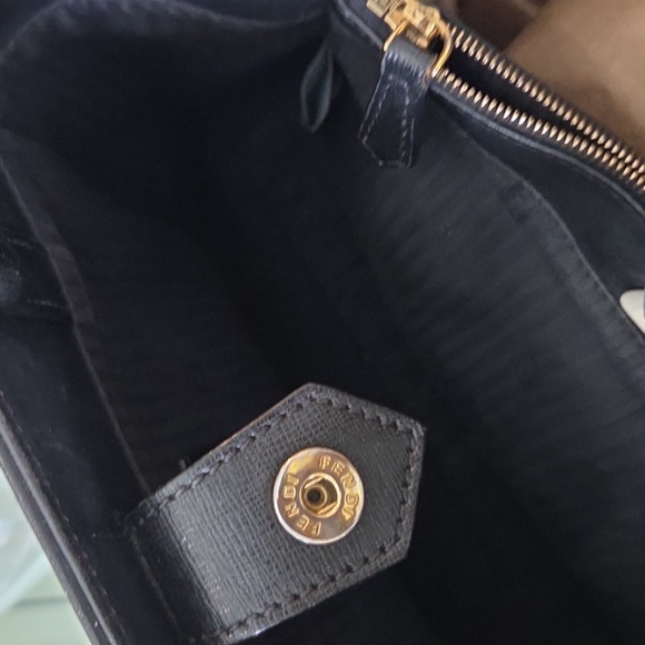 Fendi Black Satchel Bag Winners Choice - Picture 11 of 12